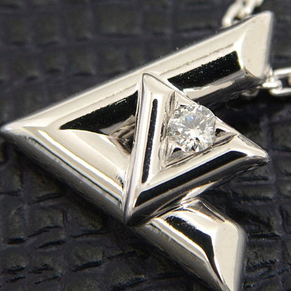 Louis Vuitton Volt One Pm Necklace White Gold Q93806 750Wg