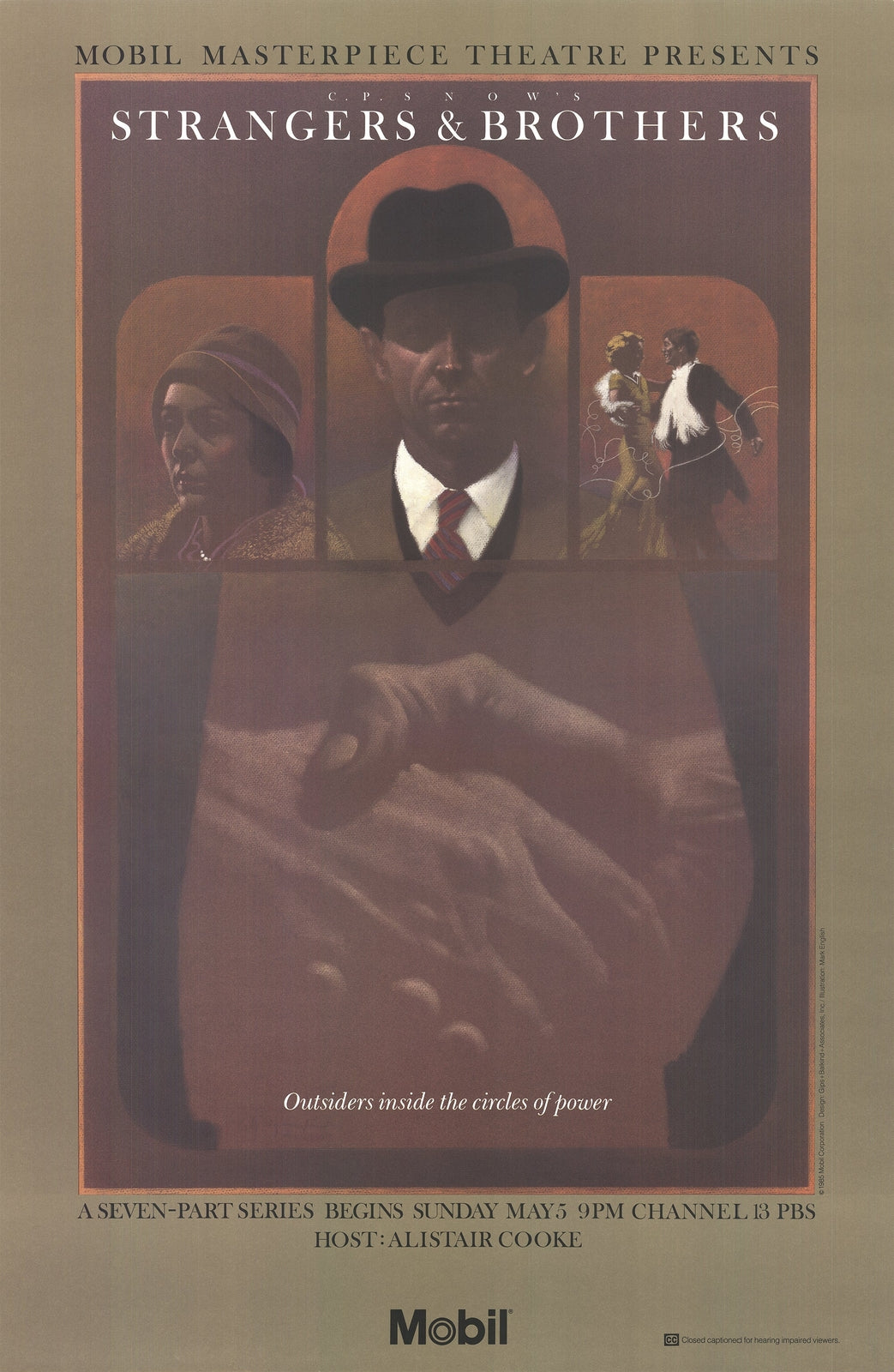 Mark English Strangers & Brothers " Offset Lithograph Contemporary