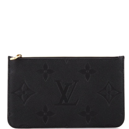 Louis Vuitton Neverfull Pochette Monogram Empreinte Giant Large