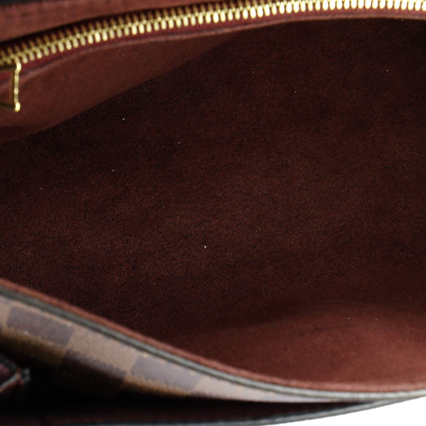 Louis Vuitton Vavin Handbag Damier With Leather Pm