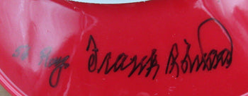 Frank Robinson Hof Signed/Insc Mlb Batting Helmet