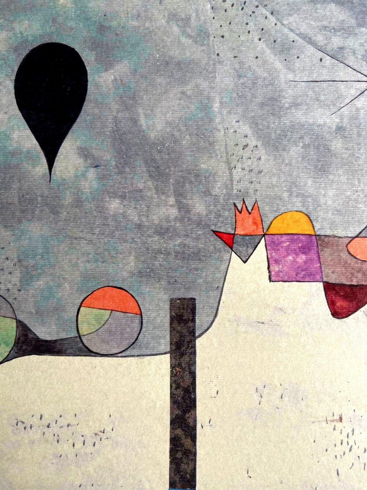 Paul Klee Lithograph Coa Signed Numbered By Piet