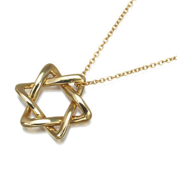 Tiffany&Co. Necklace Star Of David Mini 18K 750