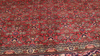 Handmade Vintage Rug Tribal Floral Extra Large