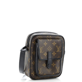 Louis Vuitton Christopher Wearable Wallet Macassar Monogram Canvas