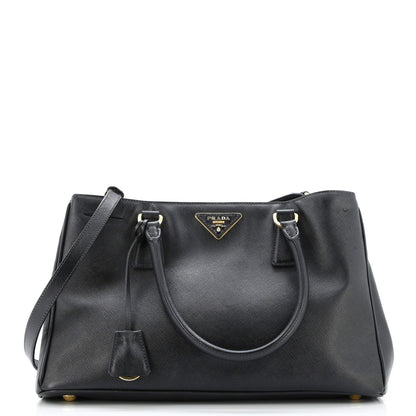 Prada Gardener'S Tote Saffiano Leather Medium