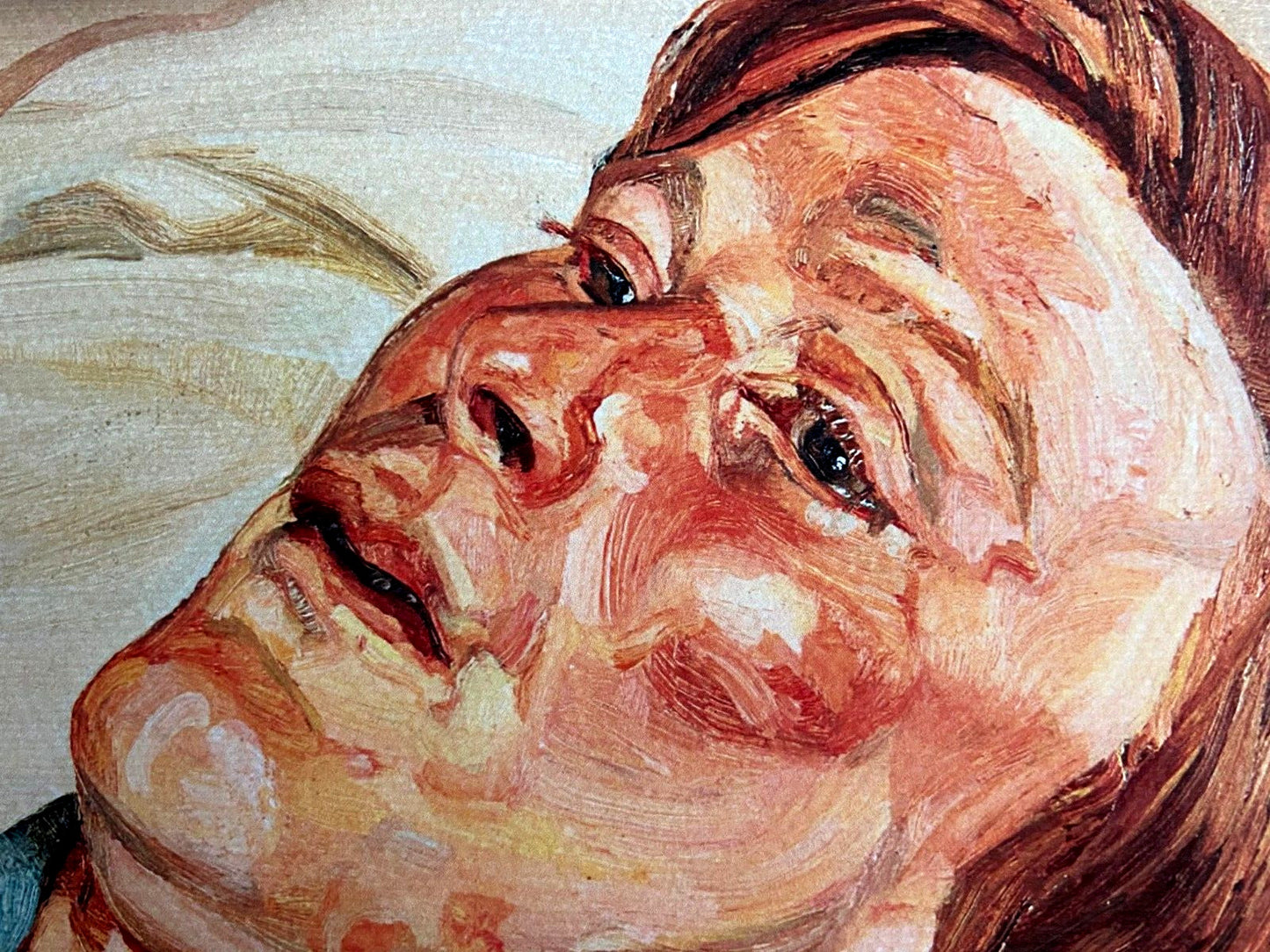 Lucian Freud Lithograph Coa Signed Numbered (Francis