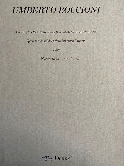 Umberto Boccioni "Three Women"