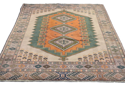 Handmade Tribal Geometric Oriental Area Rug