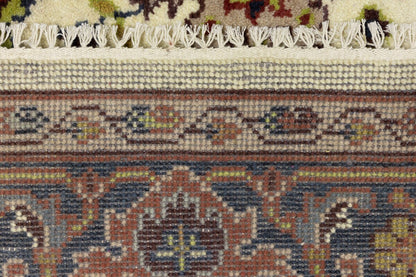 Handmade Floral Design Chobi Rug Wool Oriental