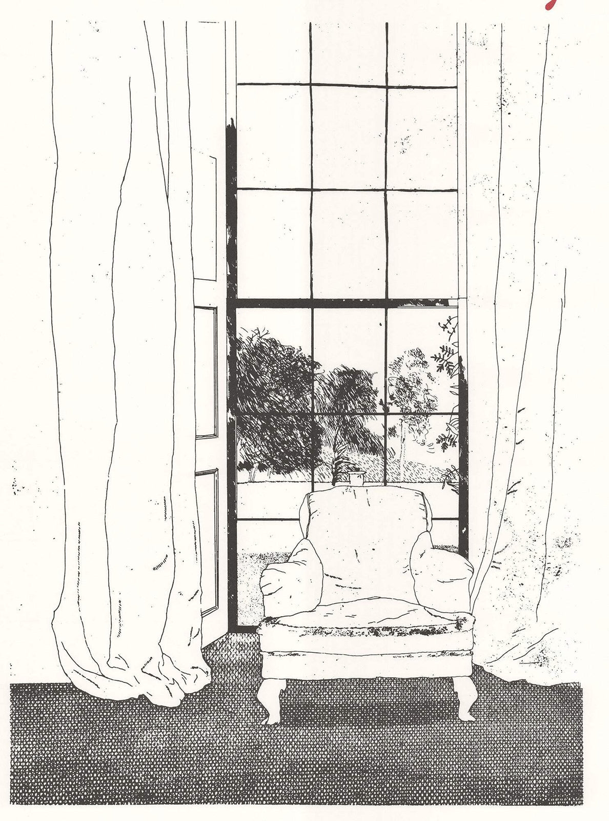 David Hockney Home From "Grimm'S Fairy Tales" " Lithograph Pop