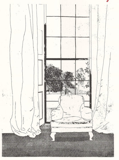 David Hockney Home From "Grimm'S Fairy Tales" " Lithograph Pop