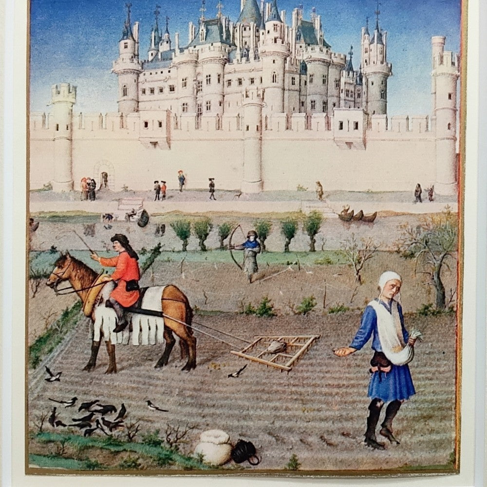Limbourg Brothers  Jean Colombe  Trs Riches Heures Du Duc De Berry October