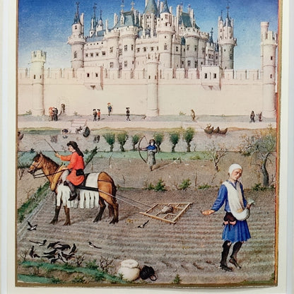 Limbourg Brothers  Jean Colombe  Trs Riches Heures Du Duc De Berry October