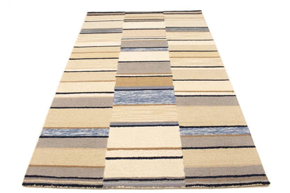 5 x 8 Hand-Tufted Modern Wool Rug Carpet with