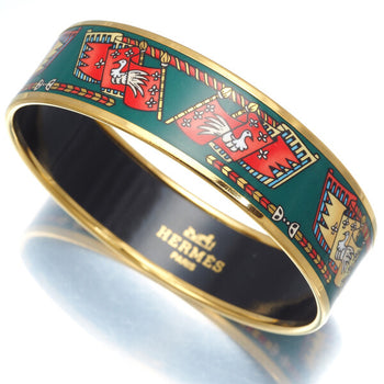 HERMES Bracelet Emailles Bird GM Bangle Enamel