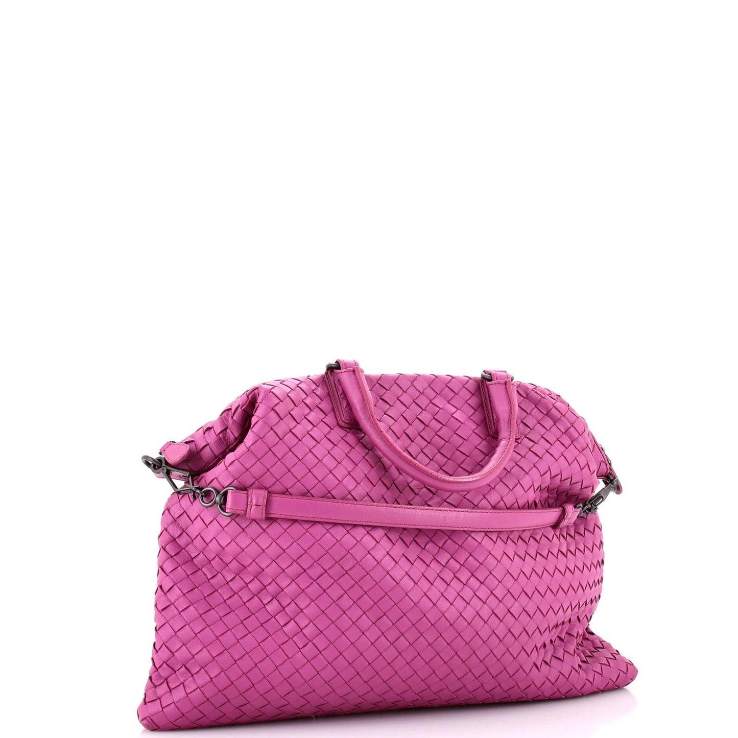 Bottega Veneta Convertible Satchel Intrecciato Nappa Medium