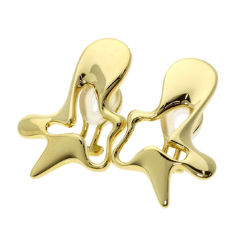 Georg Jensen   Earring splash K18 Yellow Gold