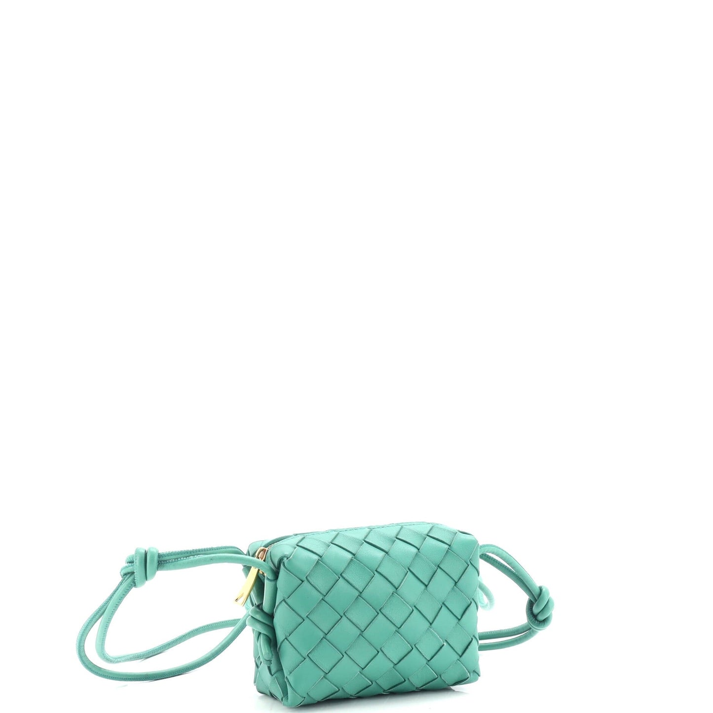 Bottega Veneta Loop Crossbody Bag Intrecciato Nappa Candy