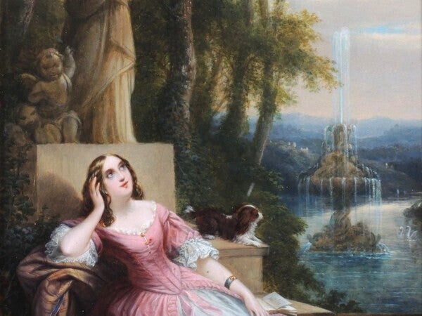 Siegfried Detlev Bendixen (Germany) Original Painting Oil On Panel Signed Framed