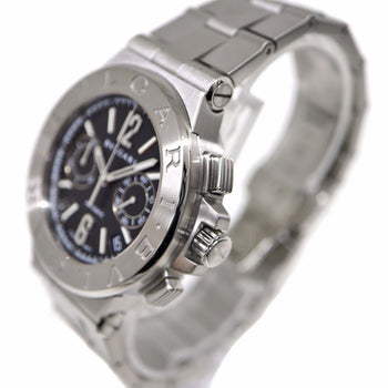 Bvlgari Diagono Chrono Dg40Bssdch Case Size 40Mm Men'S Used Watch #41015