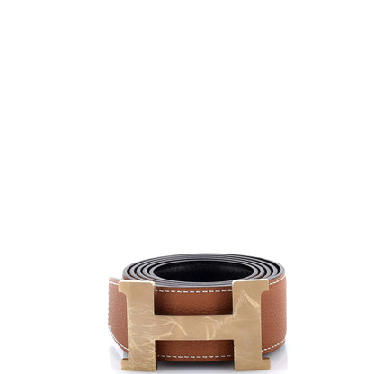 Hermes Constance Reversible Belt Leather Wide