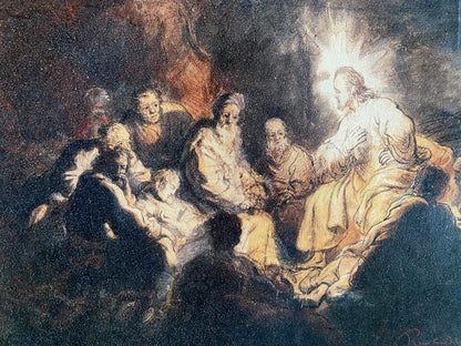 Rembrandt Lithograph 1965, 1100 Ex