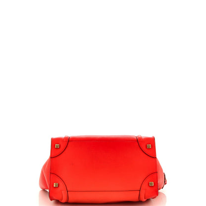 Celine Luggage Bag Grainy Leather Mini