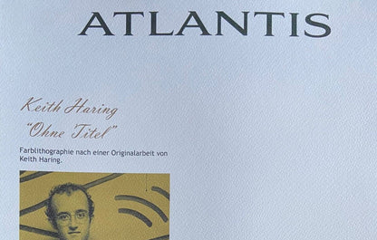 Keith Haring Lithograph Signed Numbered By Hand