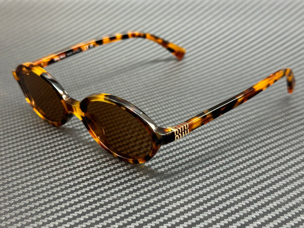 MIU MU 04ZS 19P2Z1 Light Havana Brown Women's 50 mm Sunglasses