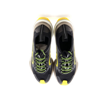 Gucci Men'S Run Sneakers Embroidered Technical Fabric