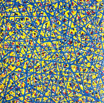 Sol Lewitt Lithograph Coa Hand Numbered Signed O.P. Stamp