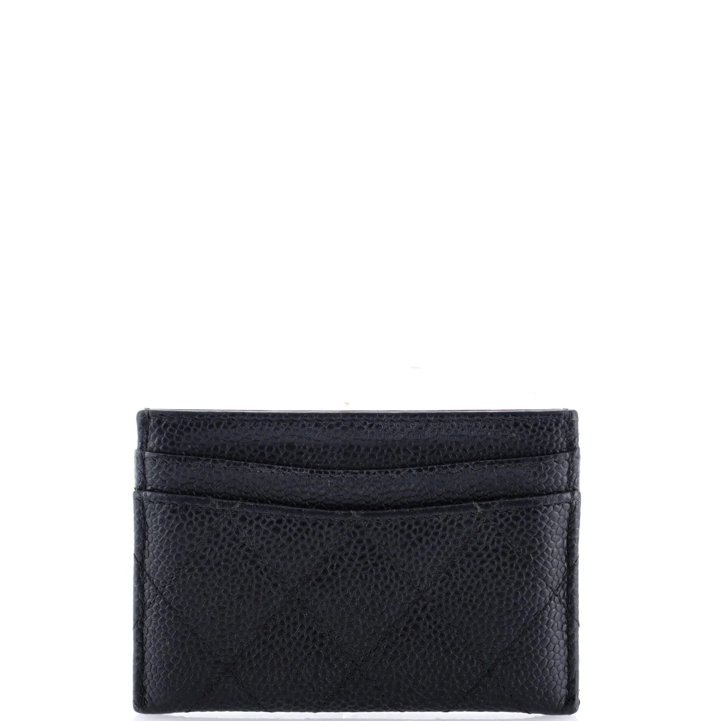 Chanel Classic Card Holder Quilted Caviar