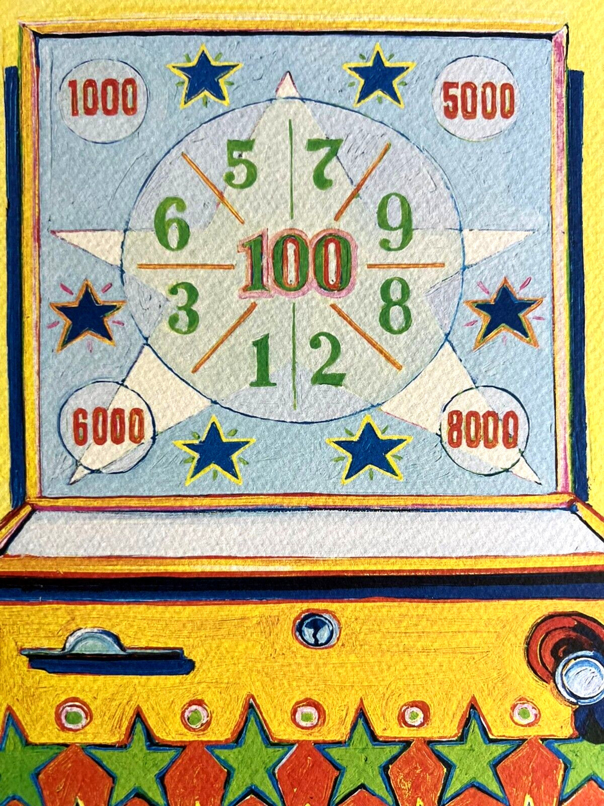 Wayne Thiebaud Lithograph