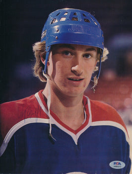 Wayne Gretzky Hof Signed 8X10 Magazine Photo Edmonton Oilers Psa/Dna 192169