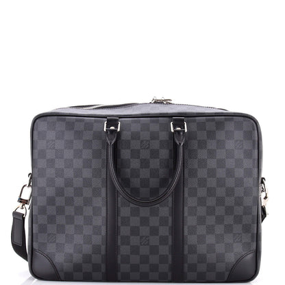 Louis Vuitton Porte-Documents Voyage Briefcase Damier Graphite Gm