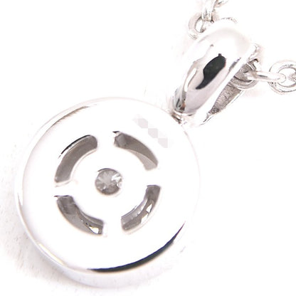 Bvlgari Bulgari 1P Diamond Necklace 750Wg White Gold