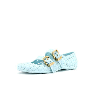 Bottega Veneta Women'S Amy Mary Jane Flats Rubber