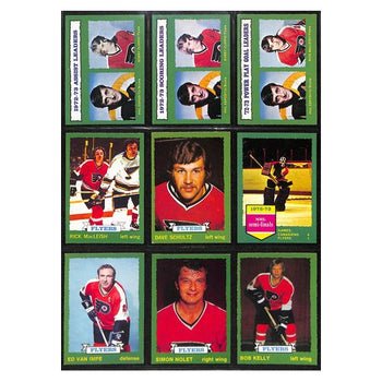 Lot Of (18) 1973-74 O-Pee-Chee Opc Hockey Flyers