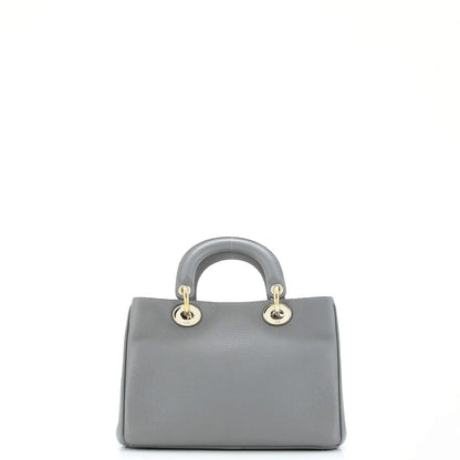 Christian Dior Diorissimo Tote Pebbled Leather Mini