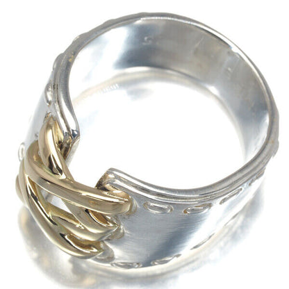Hermes Ring Mexico Eu51 18K 750 Yellow Gold/925