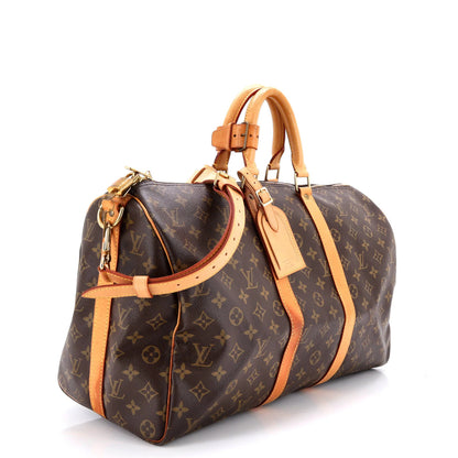 Louis Vuitton Keepall Bandouliere Bag Monogram Canvas 45