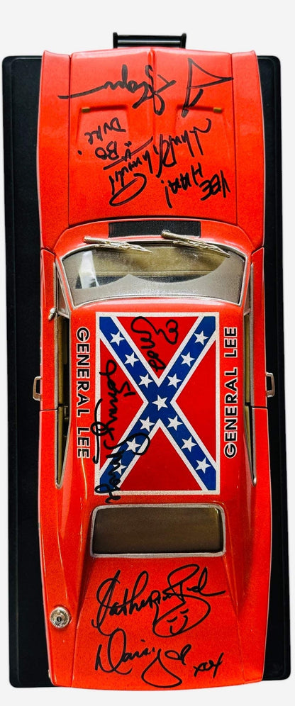 Signed ERTL Diecast Car Scale 18 Version HAZZARD Mud DUKES