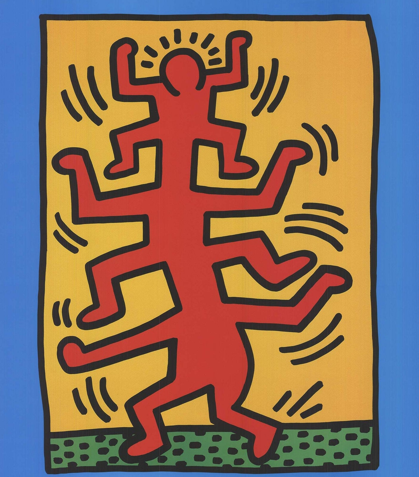 Keith Haring Untitled (From The Growing Series), " Offset Lithogr