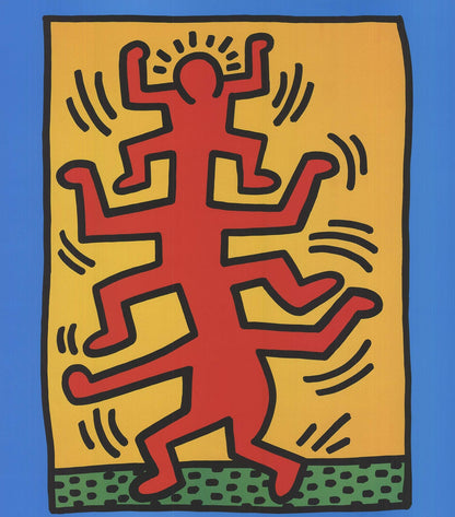 Keith Haring Untitled (From The Growing Series), " Offset Lithogr