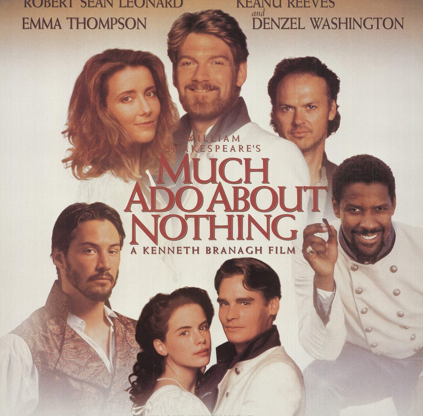 Much Ado About Nothing (39" x 27") 1993 Offset Lithograph