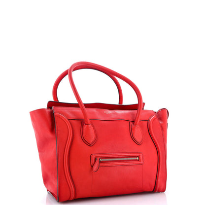 Celine Shoulder Luggage Bag Leather