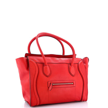 Celine Shoulder Luggage Bag Leather