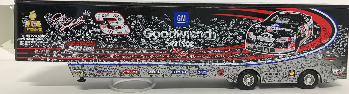 Dale Earnhardt Unsigned #3 2001 Hauler 1:64 Scale Die Cast