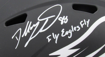 Signed Inscr Full Size Replica Football Fanatics Goedert Dallas Helmet